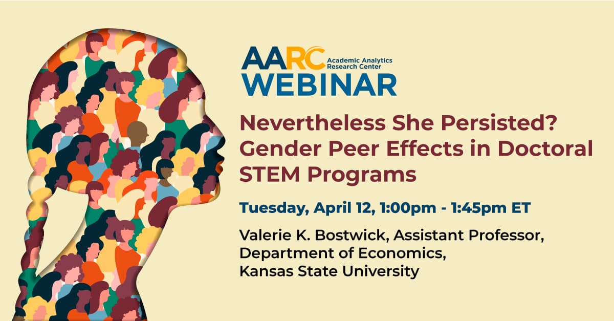 Nevertheless She Persisted? Gender Peer Effects in Doctoral STEM Programs